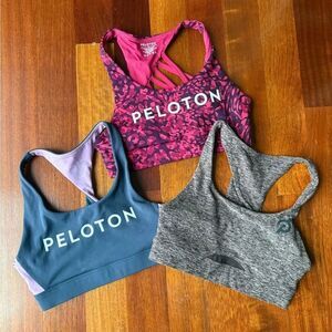 Peloton Sports Bra Trio